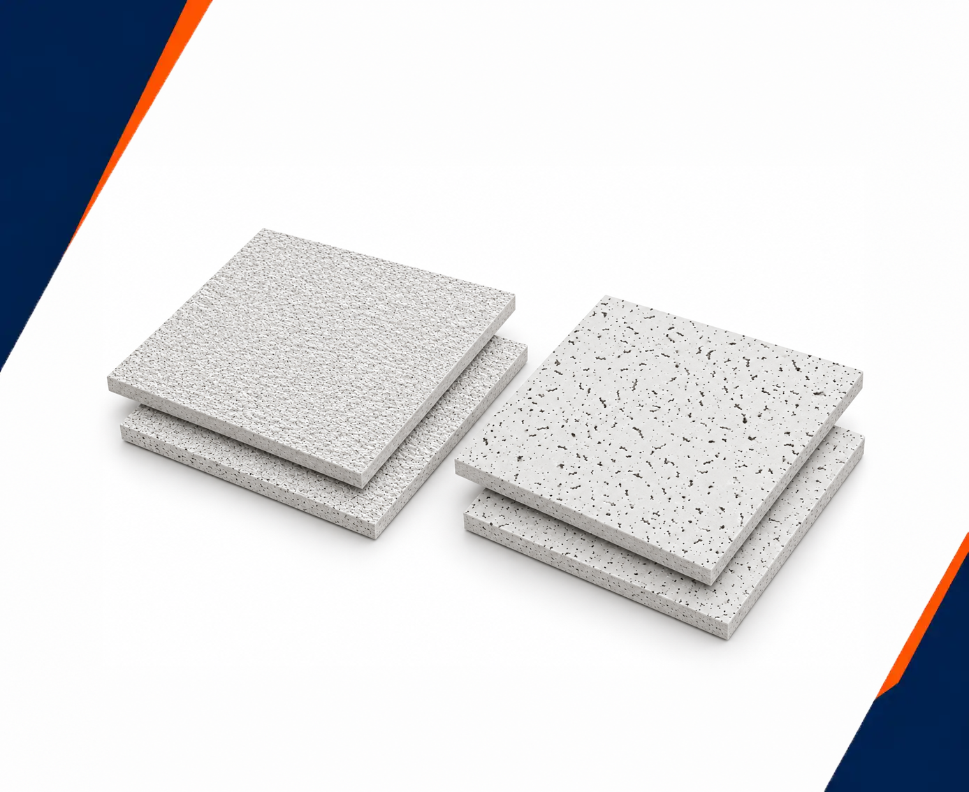 Baldosas de Fibra Mineral